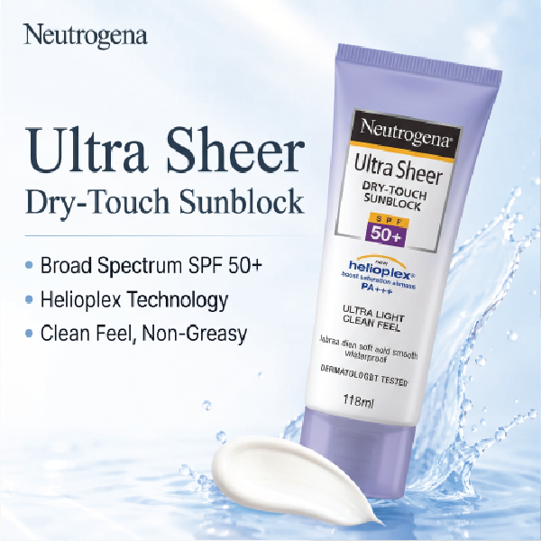 Neutrogena Ultra Sheer Dry-Touch Sunblock