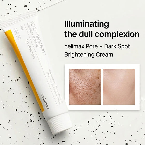 Celimax Pore+Dark Spot Brightening Cream For Even Skin Tone 35ml